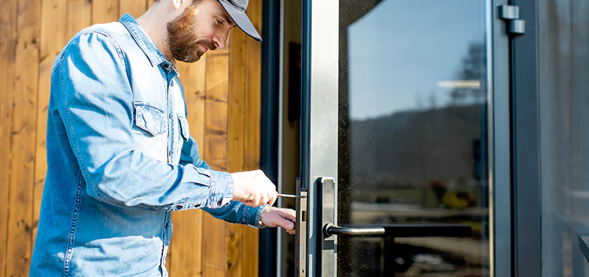 Frameless Glass Storefront Door Locks Replacement in Alta Sierra, CA